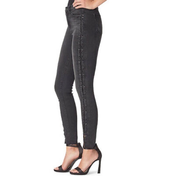 Jessica Simpson 2.0 Debbie High Rise Skinny Jeans in Brook - 27
